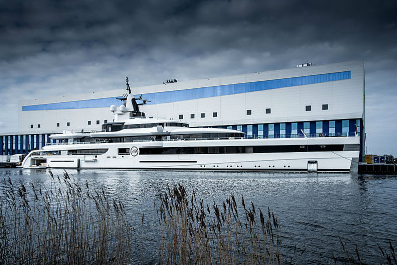 Королева Нидерландов откроет новую верфь Feadship