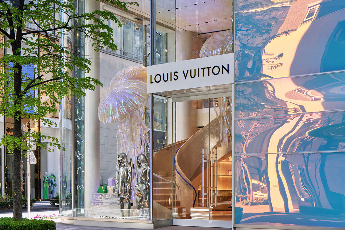 Louis Vuitton в Токио: море волнуется