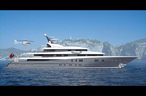 84 метра Lürssen для Moran Yachts