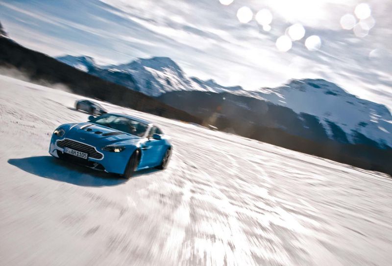 Aston Martin On Ice