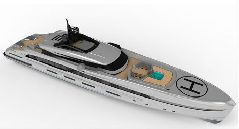 M/Y Gladius – первый концепт яхты от Duelle Yacht Design