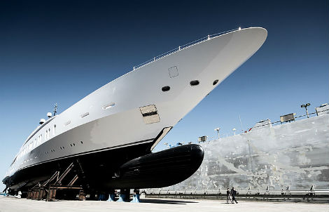 Самая длинная яхта в истории Benetti спущена на воду
