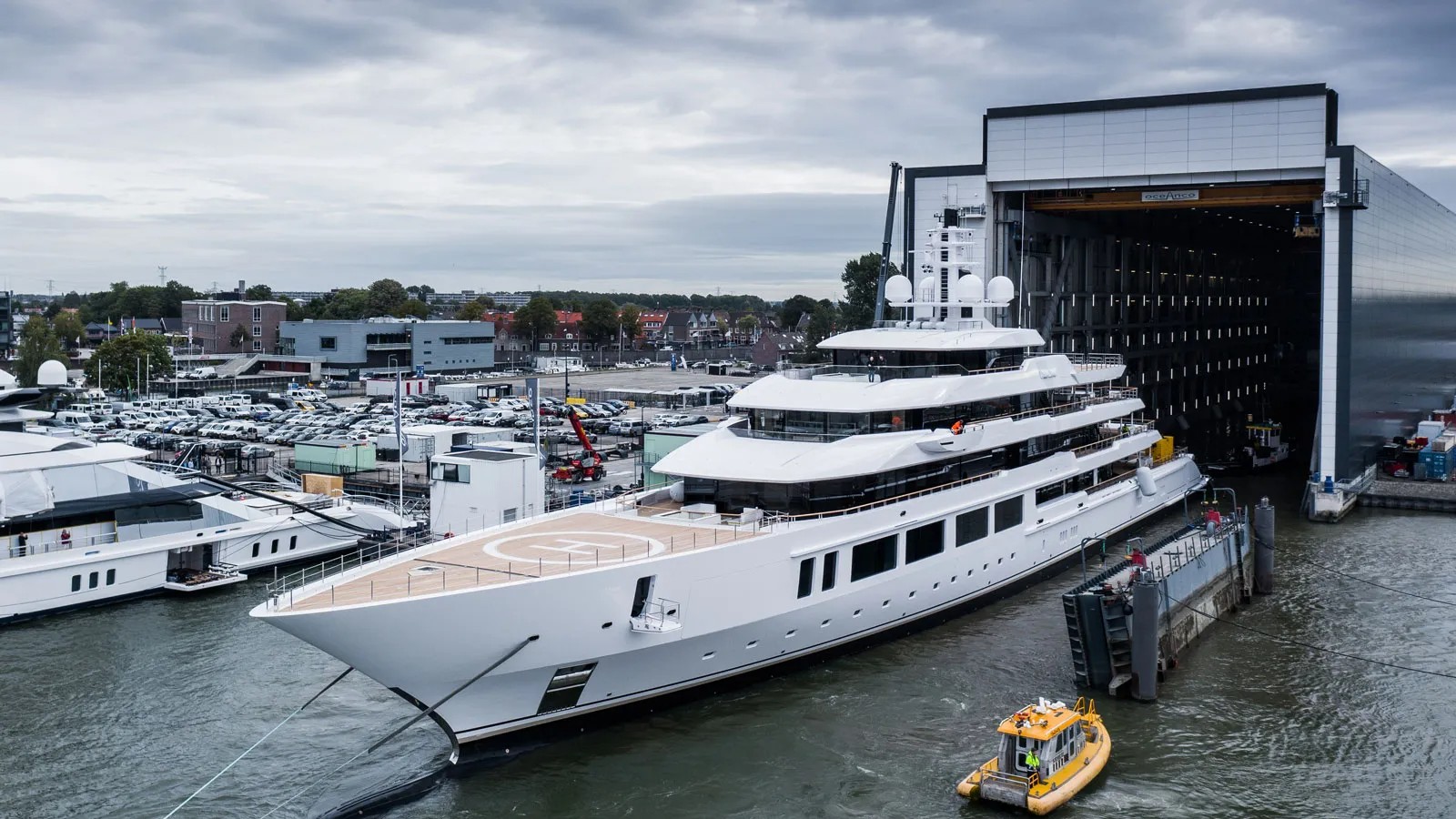 Самая большая яхта Oceanco