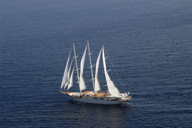 Новая супершхуна Aegean Yacht