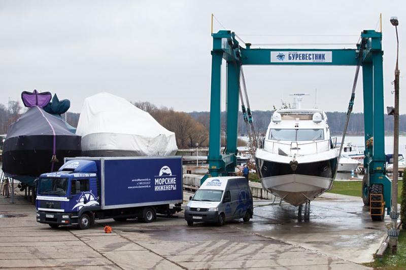 «Морские инженеры» позаботятся о вашей яхте зимой