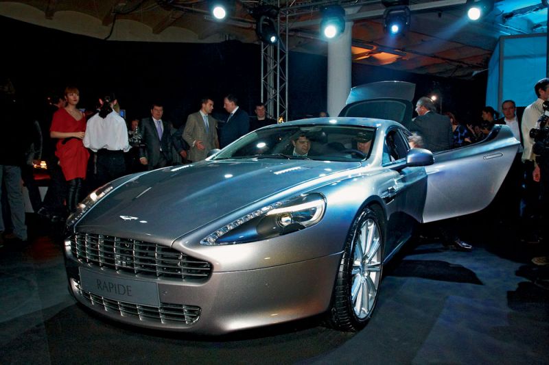 Российская премьера Aston Martin Rapide