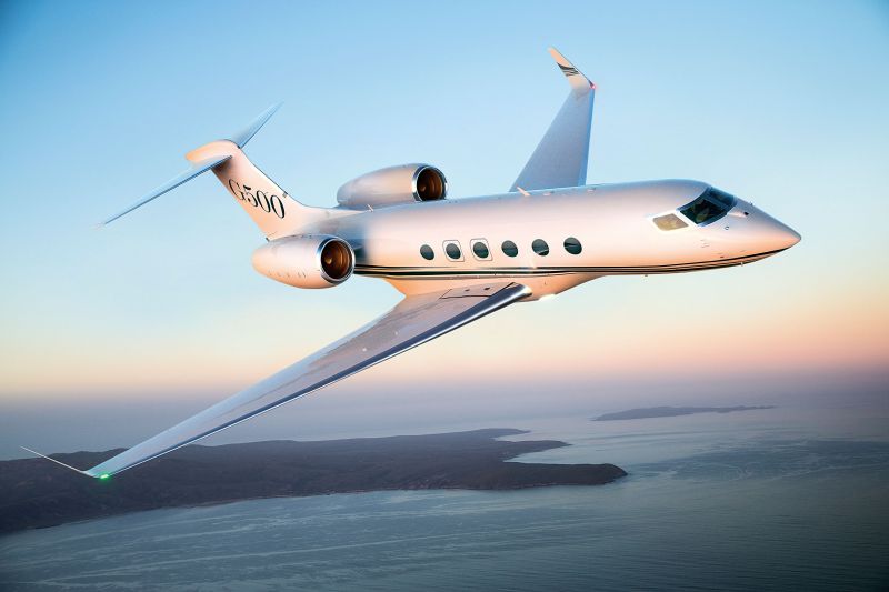 G500 в небе