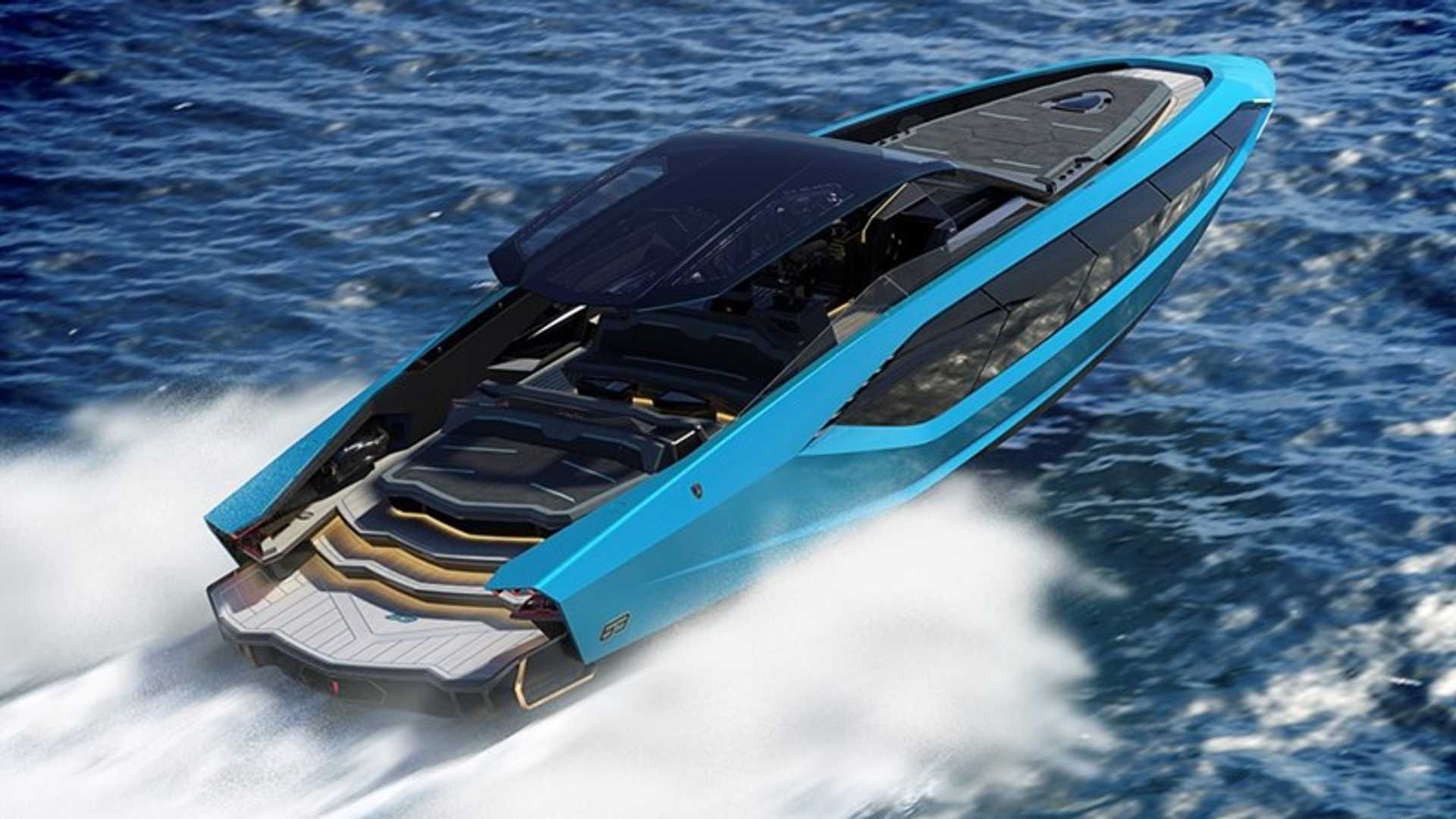Яхта Lamborghini
