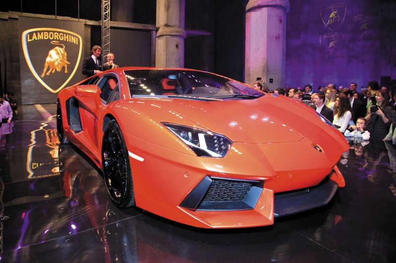 Lamborghini. Back to Russia