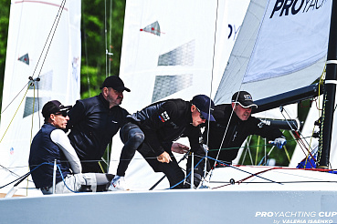 Команда RUS7 выиграла первый этап PROyachting Cup 2023 