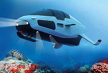 Субмарина на подводных крыльях