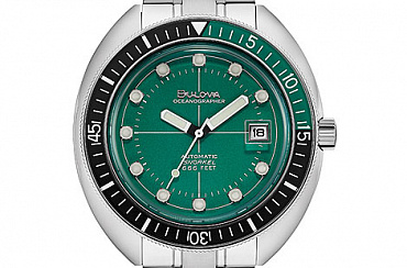 Bulova Oceanographer Diver Green